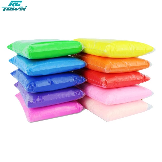 Rctown ดินน้ํามัน ดินน้ํามันนุ่ม น้ําหนักเบา 100 กรัม 9 สี แฮนด์เมด Diy สําหรับเด็กอนุบาล