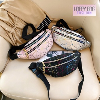 【พร้อมส่ง】happy fashion  กระเป๋าเกาหลีใหม่ล่าสุด รุ่น 501