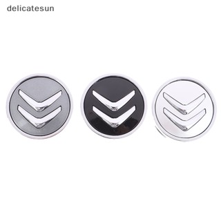 Delicatesun ฝาครอบดุมล้อรถยนต์ 60 มม. 4 ชิ้น