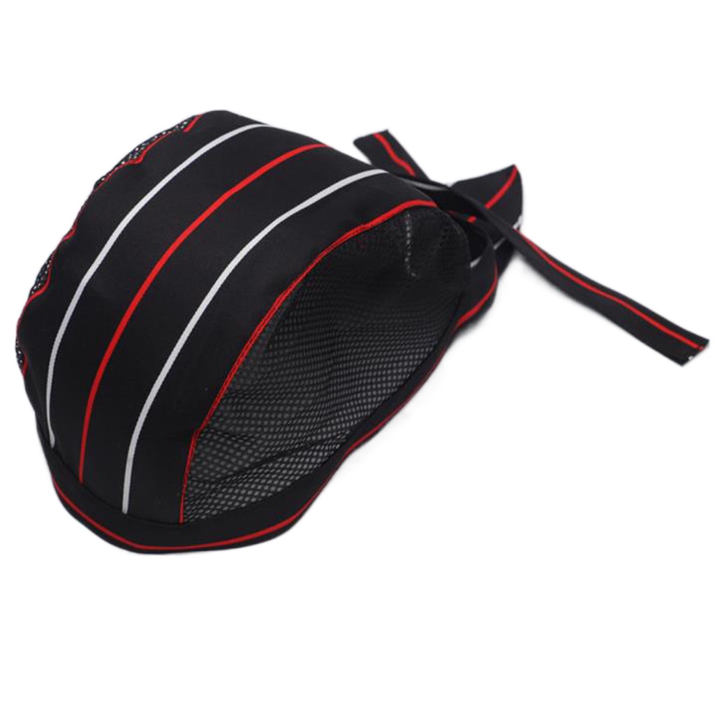 【ส่งจากกทม】ตาข่ายเย็บปะติดปะต่อกันเชฟร้านอาหารครัวทำอาหารใส่ทำงานหมวกเบเรต์โรงแรมเบเกอร์คาเฟ่บริกรระบายอากาศหมวก 58-62cm - รูปที่ 5