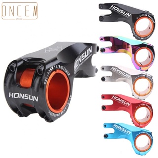 【ONCEMOREAGAIN】31.8-35mm Aluminum Alloy Bike Stem CNC Ultralight MTB Bike Stem 17 Degree