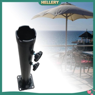 [HelleryTH] Umbrella Stand Base Outdoor Umbrella Accessories W/Adjustable Knobs Holder Umbrella Stand Holder Umbrella Attachment for Patio Table Picnic