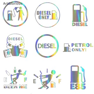 สติกเกอร์ไวนิล ลาย DIESEL ONLY 3D สําหรับติดตกแต่งรถยนต์