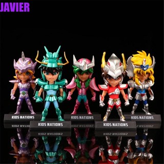 Saint Seiya โมเดลฟิกเกอร์ PVC รูปตุ๊กตา ของขวัญ ของเล่นสําหรับเด็ก 5 ชิ้น ต่อชุด