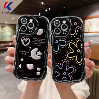 เคสโทรศัพท์มือถือนิ่ม ขอบโค้ง ลายดอกไม้ ดวงจันทร์ หัวใจ 3D เรียบง่าย สําหรับ Redmi Note 11 11S 12 12S 8 10S 9S 9 10 PRO MAX Redmi 10 9 10X 10C 12 12C 11A A1 A2 A1+ A2+ 9A 9AT 9i 9C NFC 9T 9 Power POCO C50 C55 M2 M3 X3 2 PRO NFC