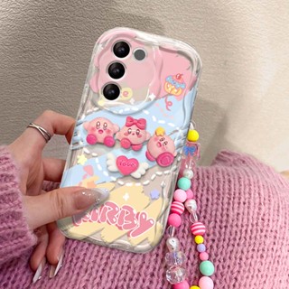 เคส Vivo V27 V29 5G เคส Vivo V27E เคส Vivo V27 Pro เคส  เคสโทรศัพท์มือถือแบบใส ขอบครีม กันกระแทก ลายตุ๊กตาสามมิติ สําหรับ