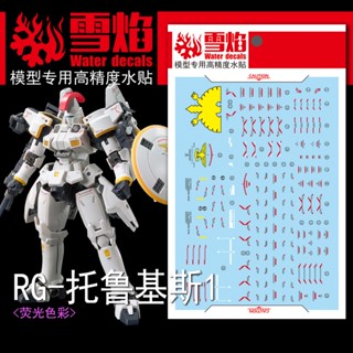 Xueyan RG -28-1 RX TALLGEESE 1+2 สติกเกอร์รูปลอก เรืองแสงในน้ํา