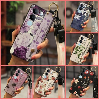 Durable Fashion Design Phone Case For VIVO S17 Pro/S17 protective Wrist Strap Wristband Anti-dust Waterproof Anti-knock