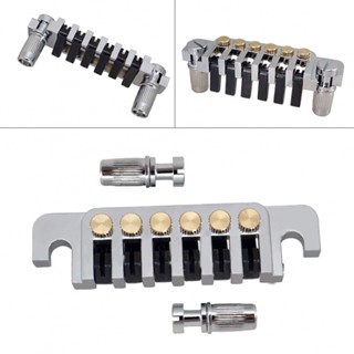 New Arrival~Guitar Bridge Zinc Alloy 100.5x26mm 51.5mm Chrome String Spacing:10.3mm