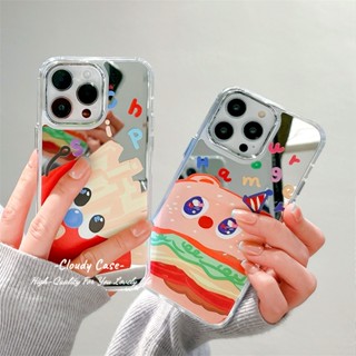 เคสป้องกันโทรศัพท์มือถือ แบบนิ่ม ลายการ์ตูนเมฆน่ารัก สําหรับ iPhone 14 13 12 11 Pro Max