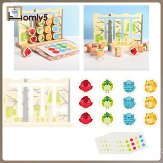 [Homyl5] ของเล่นไม้ Montessori แบบสไลด์ เพื่อการเรียนรู้ สําหรับเด็กวัยหัดเดิน เด็กผู้หญิง ผู้ชาย ของขวัญวันเกิด