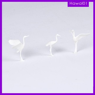 [Hawal] ตุ๊กตานกกระเรียนจิ๋ว สําหรับตกแต่งสวน 10 ชิ้น