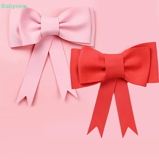 &lt;Babynew&gt; ท็อปเปอร์โฟม รูปโบว์ ขนาดใหญ่ สีชมพู สําหรับตกแต่งเค้กวันเกิด งานแต่งงาน