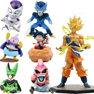 ของเล่นฟิกเกอร์ อนิเมะ Dragon Ball Goku Buu Cell Frieza Actio