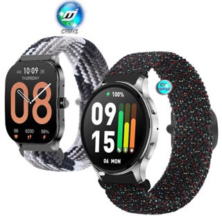 สาย Amazfit Pop 3S 3R สาย สายรัด สายนาฬิกา สายไนลอนถัก สำหรับนาฬิกาอัฉริยะ Amazfit Pop 3S นาฬิกาอัฉริยะ สายรัดข้อมือกีฬา สาย Amazfit Pop 3R สาย สายรัด