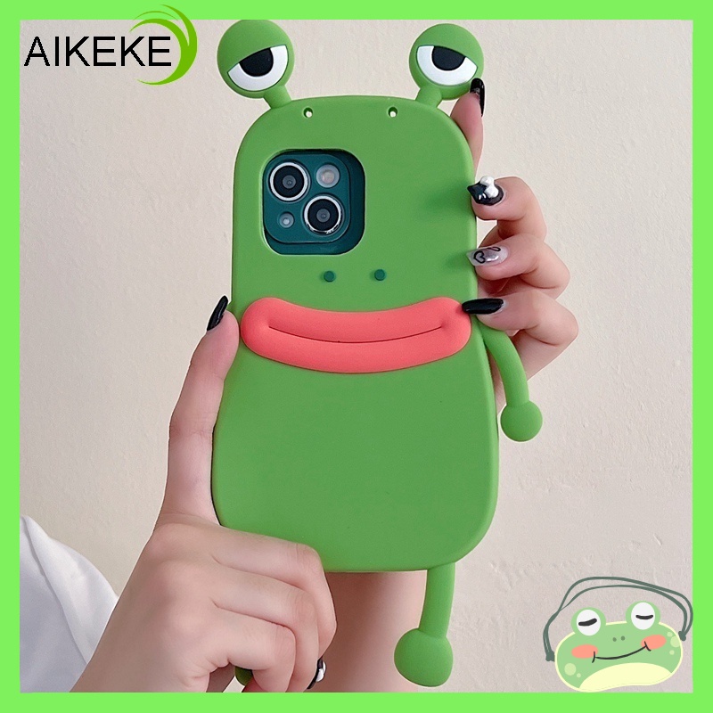 เคสโทรศัพท์มือถือ ซิลิโคนนุ่ม ลายกบน่ารัก 3D สําหรับ OPPO A92 A72 A52 A58 A58X 5G A78 5G A94 A54 A57 A77 5G 2022 A17 A17K