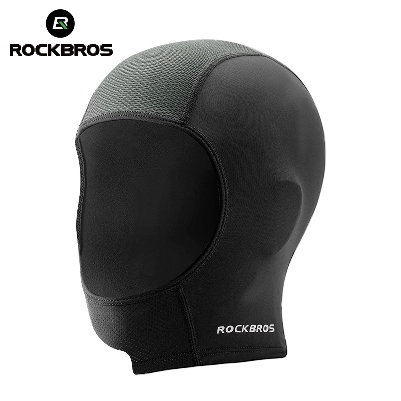 ROCKBROS ผ้าเรยอน กันแดด ขี่จักรยาน หน้ากาก ผู้ชาย ผู้หญิง ป้องกันรังสียูวี ระบายอากาศ หน้ากากสั้น ไหมพรม กันลม รถจักรยานยนต์ หน้ากากเต็มหน้า