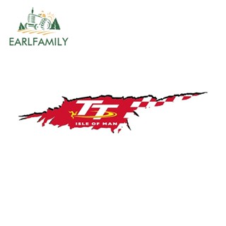 Earlfamily สติกเกอร์ไวนิล กันแดด 13 ซม. X 2.9 ซม. สําหรับ Isle of Man TT