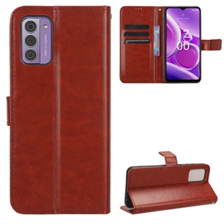 เคสโทรศัพท์มือถือหนัง ฝาพับ พร้อมช่องใส่บัตร สําหรับ Nokia C300 4G NokiaC300 4G