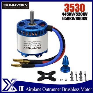 Sunnysky X3530-Iii 3530 445KV 520KV 650KV 860KV มอเตอร์ไร้แปรงถ่าน สําหรับเครื่องบินบังคับ