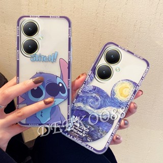 เคสโทรศัพท์มือถือแบบนิ่ม TPU ลายการ์ตูนหมีน่ารัก สําหรับ VIVO Y27 4G 5G Y27