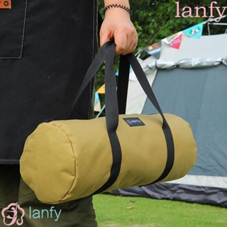 Lanfy กระเป๋าเก็บเต็นท์ ขนาดใหญ่ ทนต่อการฉีกขาด อุปกรณ์เสริม สําหรับตั้งแคมป์กลางแจ้ง