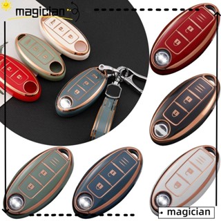 MAG เคสรีโมทกุญแจรถยนต์ สําหรับ Nissan