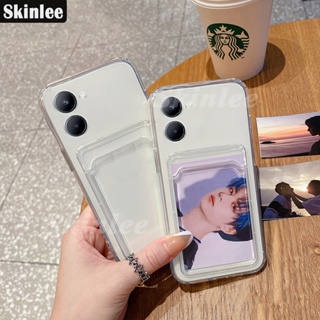 เคสโทรศัพท์มือถือ แบบใส พร้อมช่องใส่บัตร สําหรับ VIVO Y27 Y36 4G 5G Y36 Y27