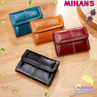 Mih กระเป๋าสตางค์ใบสั้น อเนกประสงค์ ใส่บัตรได้หลายใบ