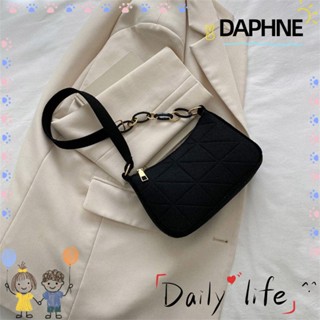 Daphne กระเป๋าสะพายไหล่ลําลอง ผ้าสักหลาด ขนาดเล็ก น้ําหนักเบา สีพื้น แฟชั่นสําหรับสตรี