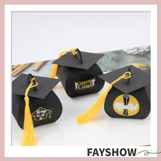 Fay 12/24 ชิ้น หมอ หมวก กระเป๋า 2022 อุปกรณ์งานเลี้ยงใหม่ แพกเกจของขวัญ ที่ใส่กระดาษ