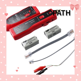 Path เครื่องติดตามสายเครือข่าย RJ11 RJ45 พลาสติก อเนกประสงค์ สําหรับตรวจสอบความต่อเนื่อง