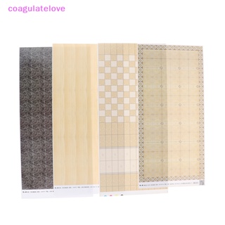 Coagulatelove สติกเกอร์วอลเปเปอร์ แฮนด์เมด DIY สําหรับตกแต่งห้องน้ํา ห้องนั่งเล่น บ้านตุ๊กตา 2 ชิ้น [ขายดี]