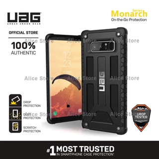 Uag เคสโทรศัพท์มือถือ กันกระแทก สีดํา สําหรับ Samsung Galaxy Note 8