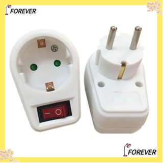 FOREVER Forever ปลั๊กแปลง AC 110~250V ทนทาน มาตรฐาน EU