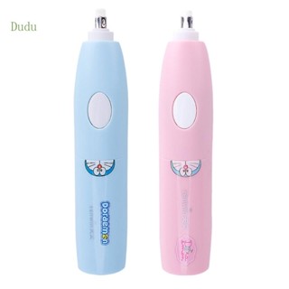 Dudu ยางลบไฟฟ้า ใช้แบตเตอรี่ ลายการ์ตูน สําหรับนักเรียน