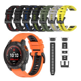 สายนาฬิกาข้อมือซิลิโคน ปลดไว สําหรับ Garmin Fenix 6X 6 6S Pro 5X 5 5S 7X 7 7S 3 3HR Instinct Forerunner 935 945 Garmin D2