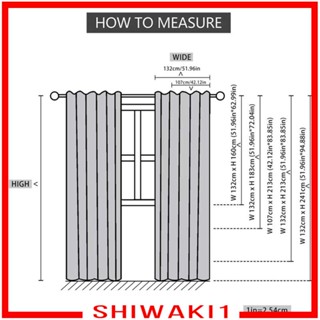 [Shiwaki1] ผ้าม่าน พิมพ์ลายนกฮัมมิ่งเบิร์ด อุปกรณ์เสริม สําหรับตกแต่งห้องนั่งเล่น