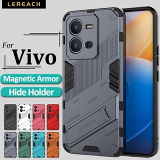  เคสแข็ง กันกระแทก ป้องกันกล้อง สําหรับ Vivo V25 V21 4G 5G V25E V21E V9E 4G 5G