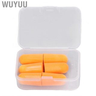 Wuyuu Noise Cancelling Earplug  Portable Soft Foam Set  Blocking Flexible Safe for Travel