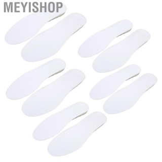 Meyishop Sports Shoe Inserts  Soft PU U Shaped Heel Insoles Reduce Fatigue Dispersive Pressure for Training