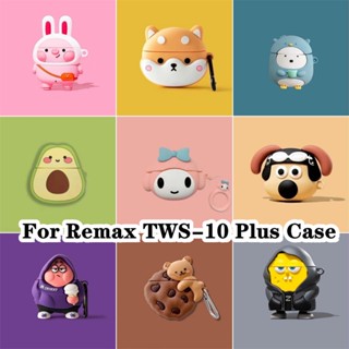 【imamura】เคสหูฟัง แบบนิ่ม ลายการ์ตูน สําหรับ Remax TWS-10 Plus Remax TWS-10 Plus NO.2