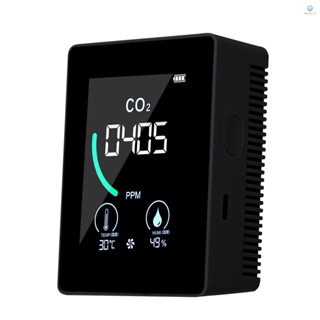 เครื่องตรวจจับกึ่งตัวนําคาร์บอนไดออกไซด์ CO2 หน้าจอ LCD TOLO-7.26