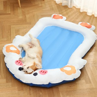 I Home Store Pet Cooling Mat เตียงนอนนุ่มยืดหยุ่นพับได้ทนต่อการฉีกขาด Dog สำหรับสุนัขแมวฤดูร้อน