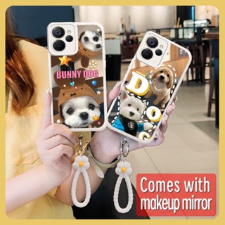 flower originality Phone Case For OPPO Realme9i 5G/Realme10 5G Little Fresh Makeup mirror literature youth Anti drop airbag