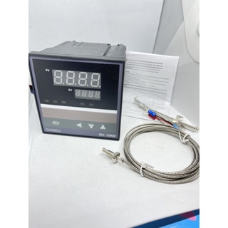 ในไทย ร้านแนะนำ Temperature Controller REX-C900FK07 RELAY SSRพร้อมสายเทอร์โมวัดอุณหภูมิ