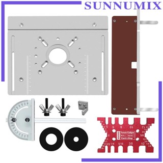 [Sunnimix] อุปกรณ์เราเตอร์อลูมิเนียมอัลลอย สําหรับงานไม้