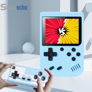 [superecho.th] เครื่องเล่นเกม หน้าจอสี 3.0 นิ้ว 2 โหมด ขนาดเล็ก สีมาการอง สําหรับเด็กผู้ชาย ผู้หญิง