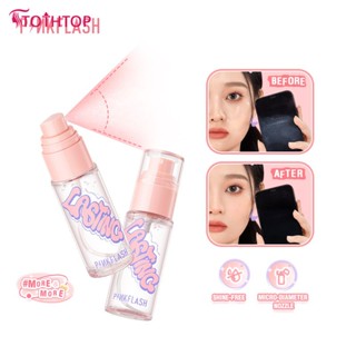 Pinkflash Fix &amp; Lock Fast Film Forming Setting Spray Matte Hydrating Oil-control Setting Spray Extend Makeup Wear Soothing Calming Non-เหนียวเหนอะหนะ Mask-proof No Acne [TOP]