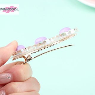 Pinkcool ใหม่ น่ารัก รูปหัวใจ กิ๊บเด็ก น่ารัก แฟชั่น สวยหรู ที่คาดผม ขายดี